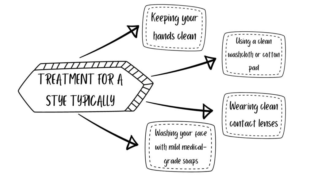 Treatment for a stye