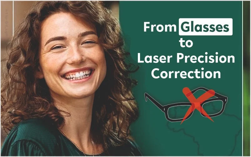 From Glasses to Laser Precision Correction